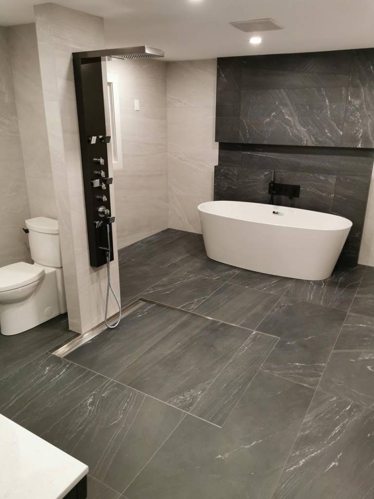 basement bathroom